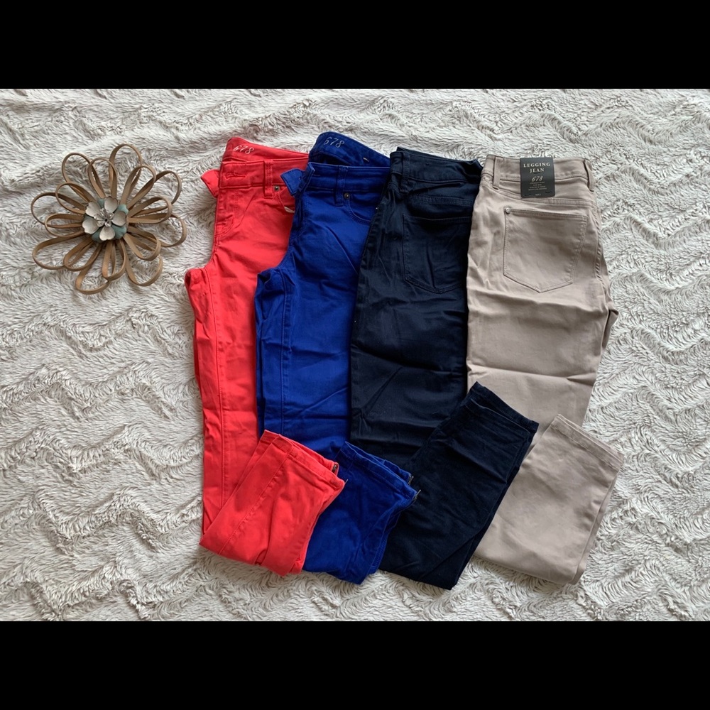 The Limited 678 Legging Jean Size 2 BUNDLE